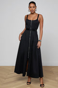 L'Agence Rima Black Maxi Dress 61678LCN 0010 BLAC
