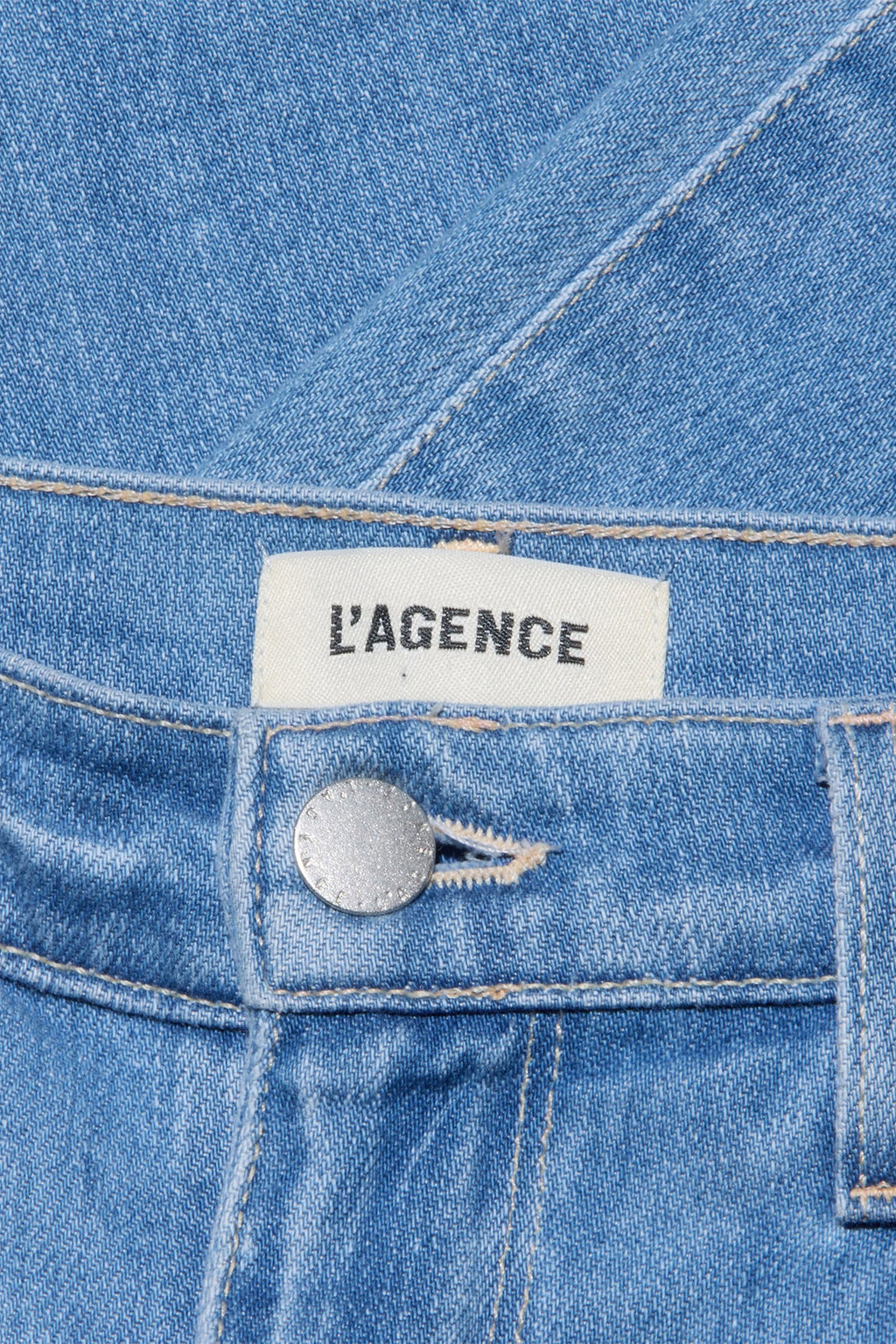 L'Agence Sada Pacific blue high rise slim fit jeans at No.19 Boutique