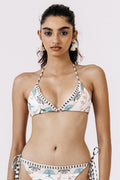 Lois London Baha Serendib Multicolour Print Bikini Top