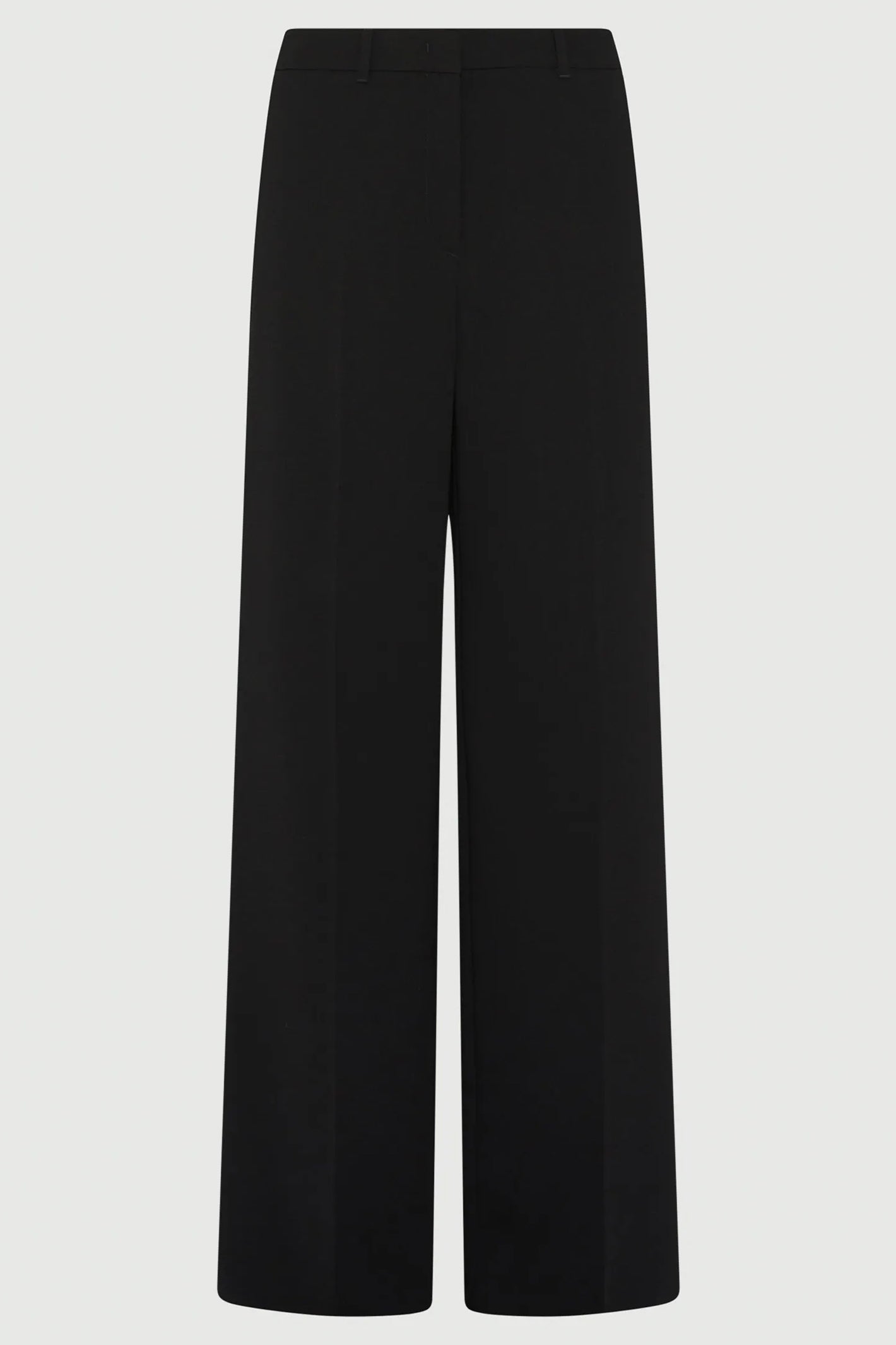 Marella Art 365 Pascia Black Envers Satin Trouser Black