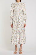 Marella Mllformica White Floral Print Shirt Dress 2613221161200