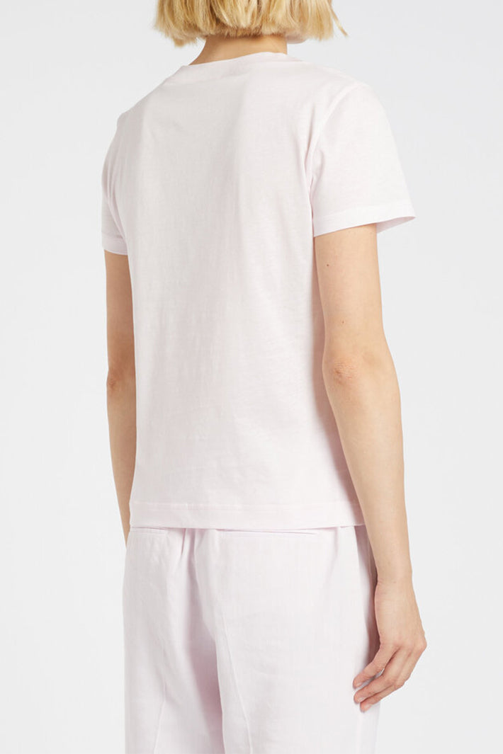 Marella Mlmeuro Pink Cotton Jersey T Shirt 2613971015200