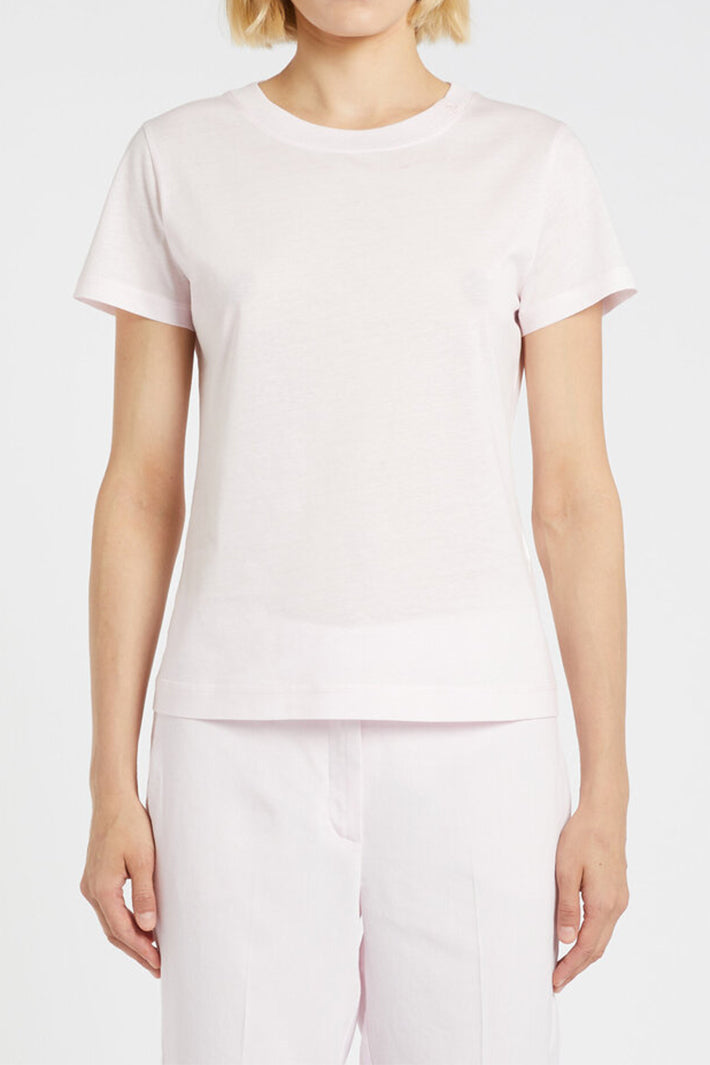 Marella Mlmeuro Pink Cotton Jersey T Shirt 2613971015200