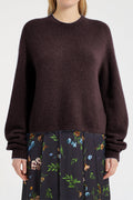 Marella Tania Chocolate Brown Alpaca Wool Jumper 2523366352200