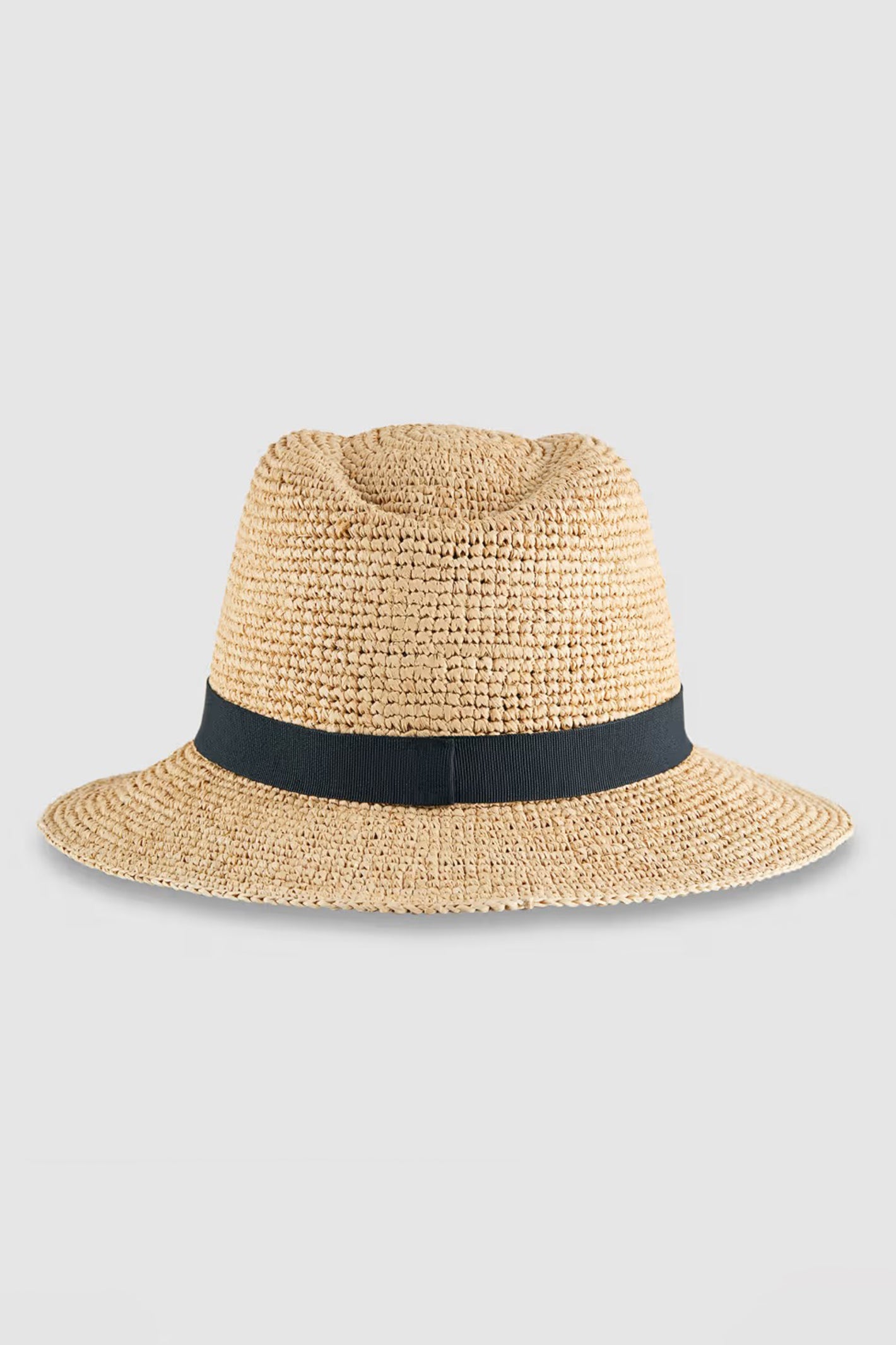 Patrizia Pepe 2F0084 W134 Natural Raffia Braided Hat