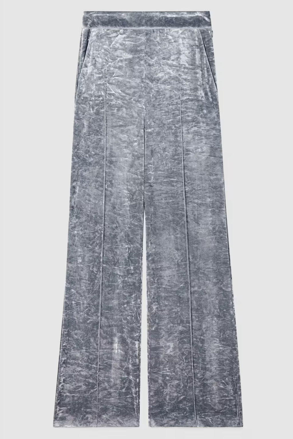 Patrizia Pepe 2P1709 Mistery Grey Velvet Trousers*