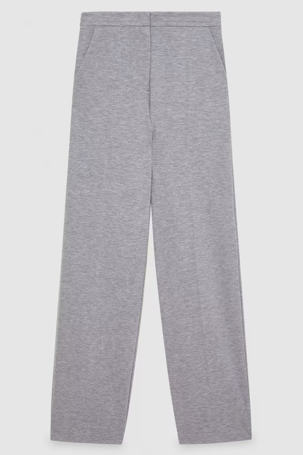 Patrizia Pepe 8P0674 A025 Grey Relaxed Fit Straight Trousers