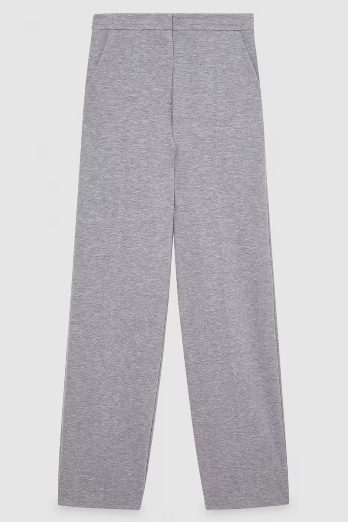 Patrizia Pepe 8P0674 A025 Grey Relaxed Fit Straight Trousers