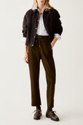 Penny Black PBBTUBO Olive Green Trouser, front view
