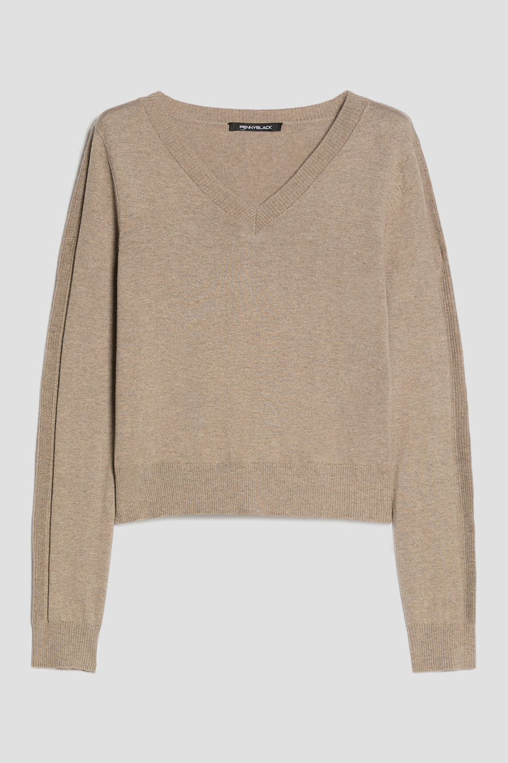 Penny Black PBKAPRILE Sweater Taupe, back view