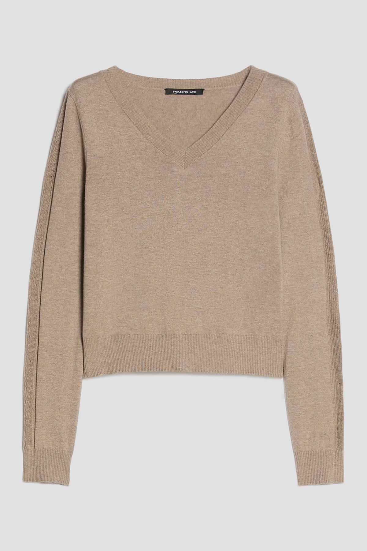 Penny Black PBKAPRILE Sweater Taupe, back view